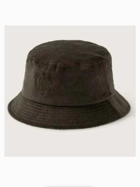 NWT Will + Bear Earth Dark Green Corsuroy Bucket Hat Medium Unisex